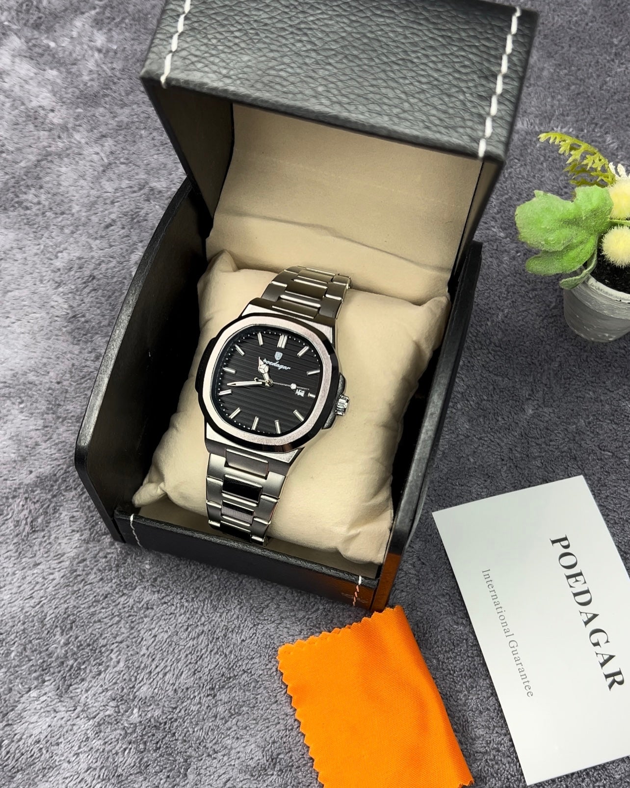 POEDAGAR New Trend Men Quartz Fashion 2024