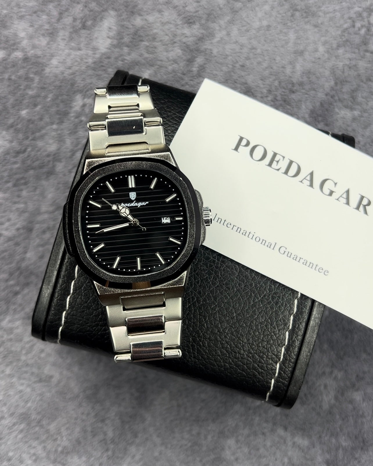POEDAGAR New Trend Men Quartz Fashion 2024