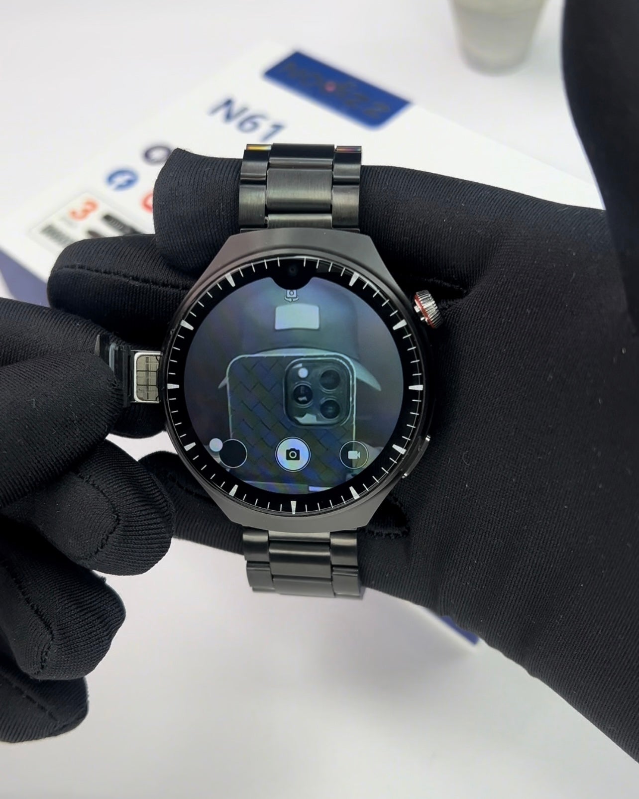 New Arrival 5G Smart Watch N61 4+64GB AMOLED With Dual Camera HD Video Call