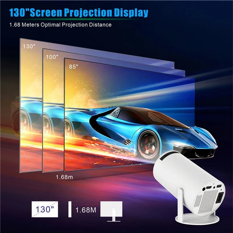 Portable Pro Projector HD Android 11